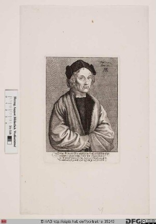 Bildnis Albrecht Dürer d. Ä.