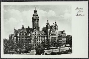 Leipzig. Neues Rathaus