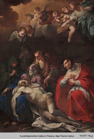 Trauer um den toten Christus und der Heilige Karl Borromäus
