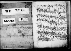 Vogt, Richter und Gemeinde zu Kirchheim und Graf Eberhard (VI.) d. J. stellen Veit von Horkheim einen Schuldbrief aus über 1000 fl. als einen Teil der 6000 fl., die dem Grafen in seinem Vertrag mit Graf Eberhard (V.) d. Ä. vorbehalten sind.