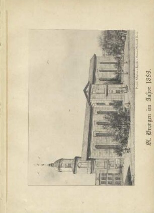 St. Georgen im Jahre 1889