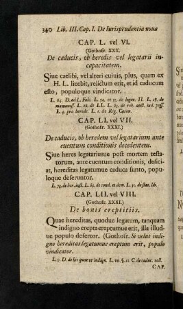 340-350, Lex Julia Et Papia Poppaea: Caput L - XVII