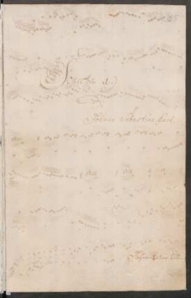 Sonaten; cemb; a-Moll; BWV 965