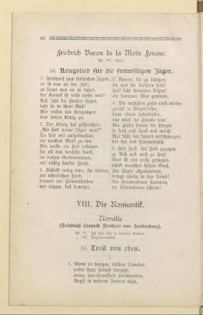 VIII. Die Romantik