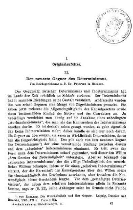 657-730, I. Originalaufsätze