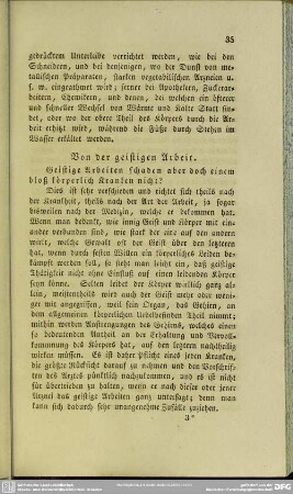 Von der geistigen Arbeit