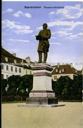 Das Bismarckdenkmal in Saarbrücken