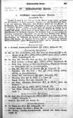 Wissenschaftliche Vereine