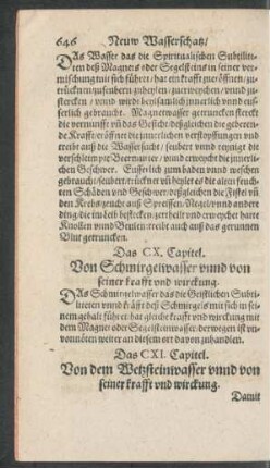 Das CXI. Capitel.