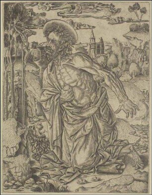 Der heilige Hieronymus als Büßer
