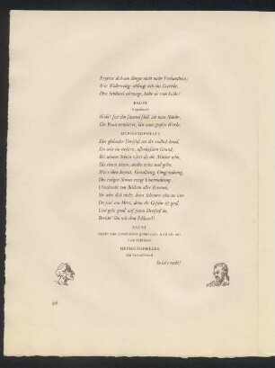 Mephistopheles und Faust