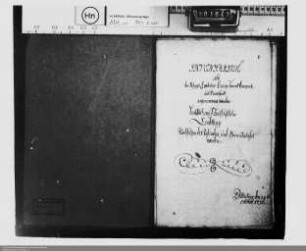 Inventarien über Gerätschaften der Hofkonditorei zu Dillenburg