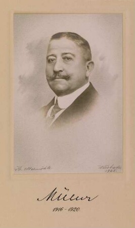 Otto Müller, Bergrat