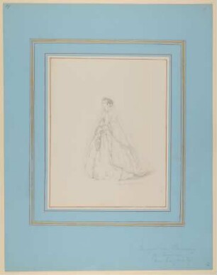 Armgart von Flemming, geb. von Arnim am Hochzeitstag [aus der "geblümten Kassette"]