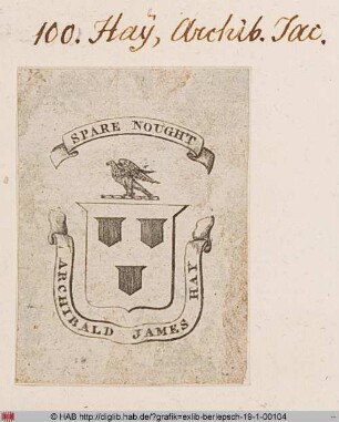 Wappen des Archibald J. Hay