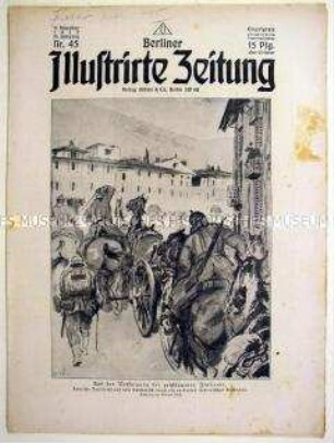 Wochenzeitschrift "Berliner Illustrirte Zeitung" mit einem Porträt des neuen Reichskanzlers Graf von Hertling