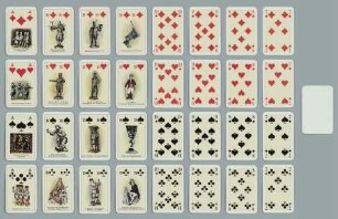 Kartenspiel zum Saarbrücker Bergmannskalender 1984: Bergmännische Kunst