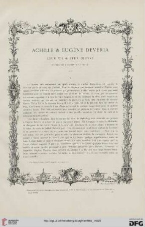 9: Achille & Eugène Devéria, [5] : leur vie & leur oeuvre