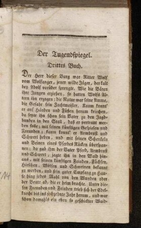 Der Tugendspiegel.