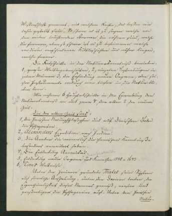 6. Vorlesung (21. November 1827)