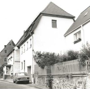 Colditz, Schloßgasse 17. Wohnhaus (18. Jh.). Straßenansicht