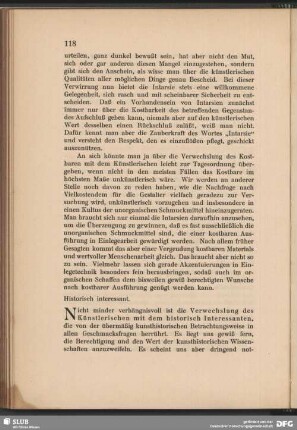 Historisch interessant