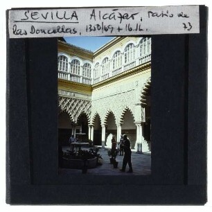 Sevilla, Alcázar : Patio de las Doncellas
