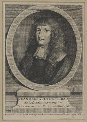 Bildnis des Jean Regnault de Segrais
