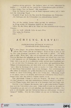 8: Achtung, Kurve!!