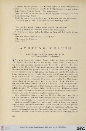 8: Achtung, Kurve!!