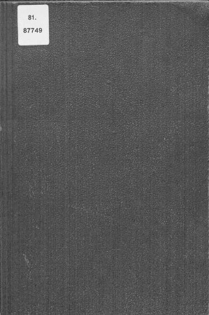 Moltkes militärische Werke, 2,1,[1]. Die Thätigkeit als Chef des Generalstabes der Armee im Frieden ; Th. 1, Moltkes taktische Aufgaben aus den Jahren 1858 bis 1882 ; [1. Text]