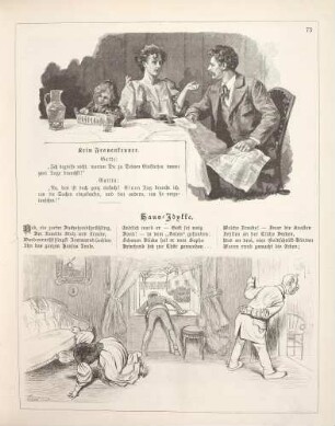 "Kein Frauenkenner" "Haus-Idylle"