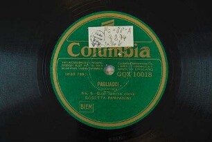 Pagliacci : No. 6 - Quall fiamma aveva / (Leoncavallo)