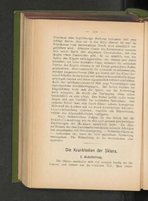 I. Entzündung.