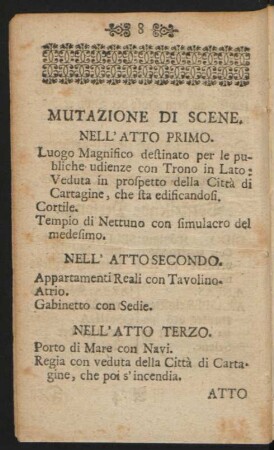 Mutazione Di Scene = Veränderungen des Theatri
