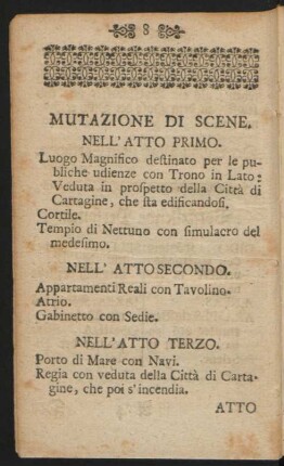Mutazione Di Scene = Veränderungen des Theatri