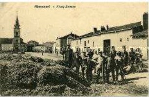 Deutsche Soldaten in Abaucourt