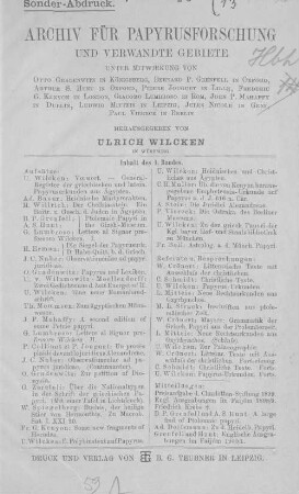 Astrologisches aus den Münchener Papyri