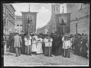 Budapest. Umzug am Stefanstag 20. August 1904