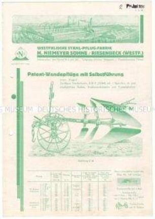 Wendepflüge mit Selbstführung
