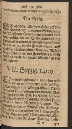 VII. Leipzig. 1409