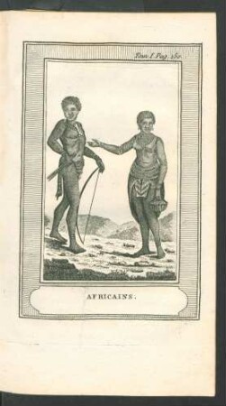 Tafel: Africains.