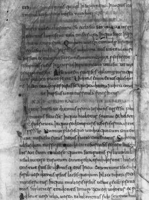 Oribasii, de plantis — Oribasii, de plantis, Folio fol. 1vInitiale