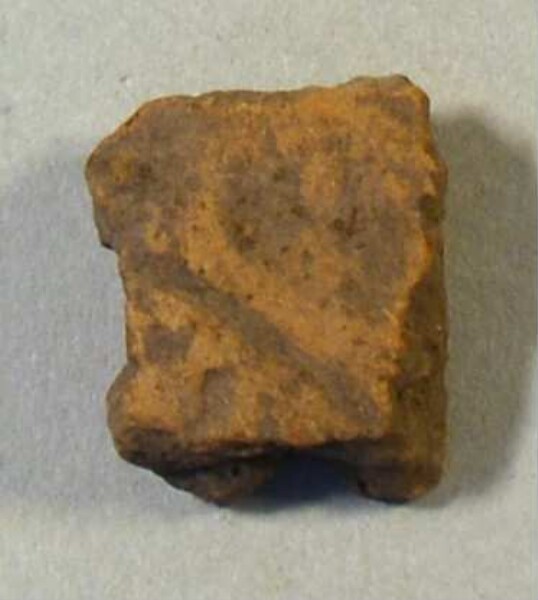 Fragment eines Gefäßes