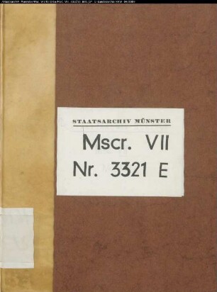 Fotokopie: Einkünfteregister der Abtei Herford (Liber pensionarium Hervordensis)