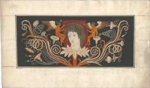 Zocher, Ernst; Studienzeichnungen nach Millin - Ornament (Ansicht)