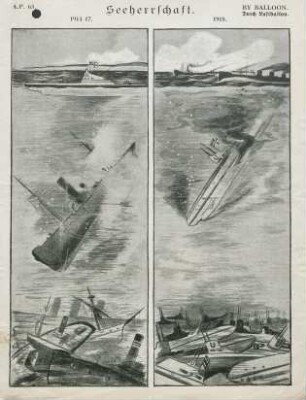 Seeherrschaft 1914-17. 1918.