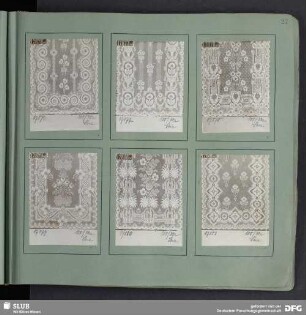 Muster Nr. 17876; 17877; 17878; 17879; 17808; 17881