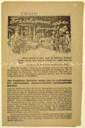 Aufruf der KPD zur Reichstagswahl 1930