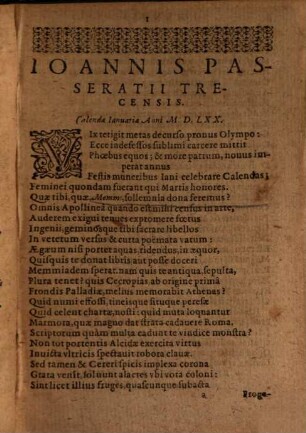 Delitiae C. Poetarum Gallorum, Huius Superiorisque Aevi illustrium, 3